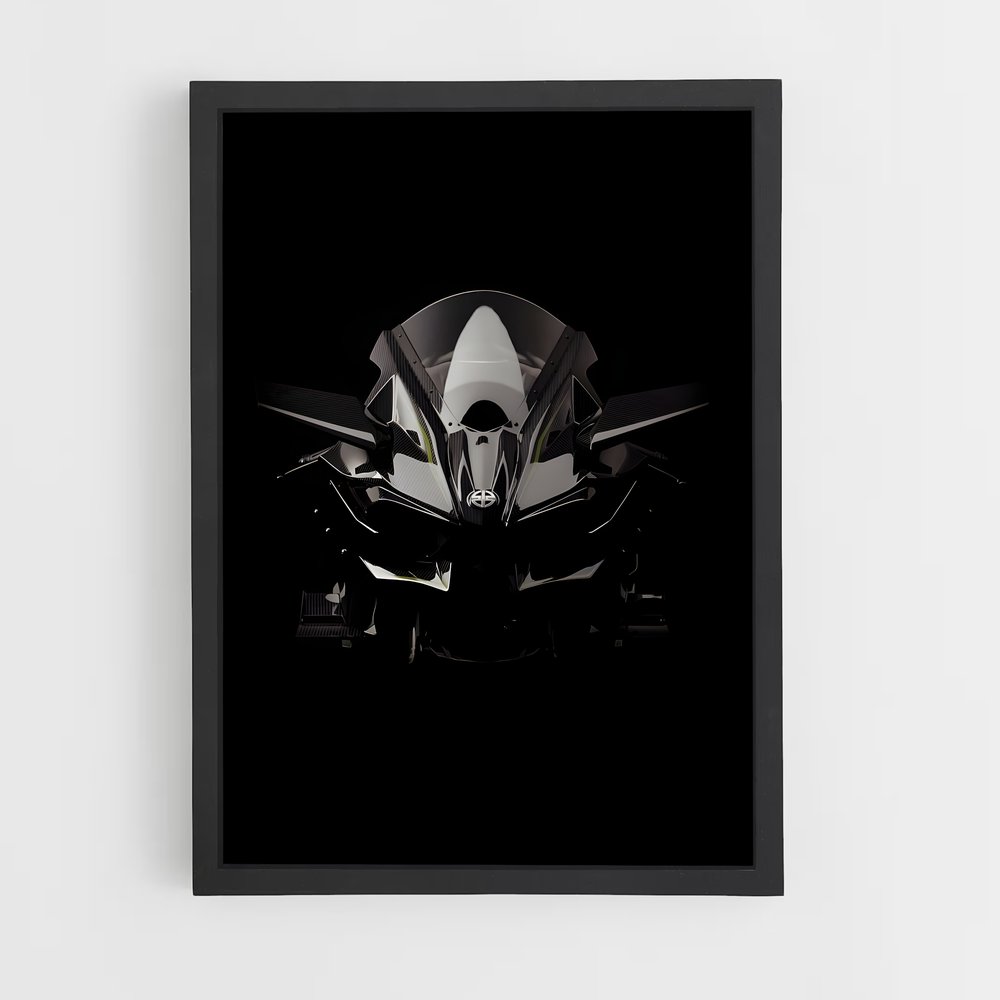 Poster Voiture Futuriste (vue 2)
